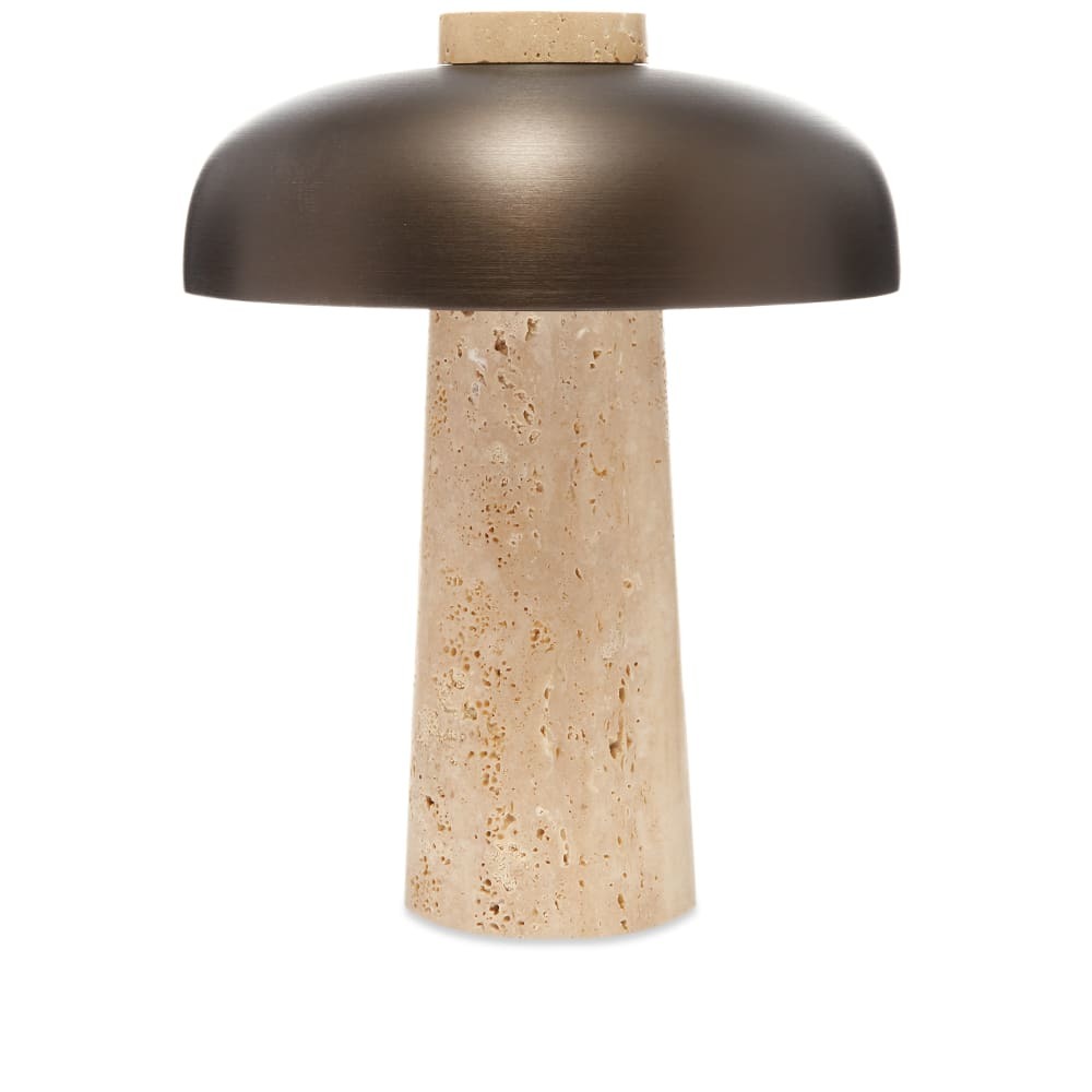Photo: Menu Reverse Travertine Table Lamp
