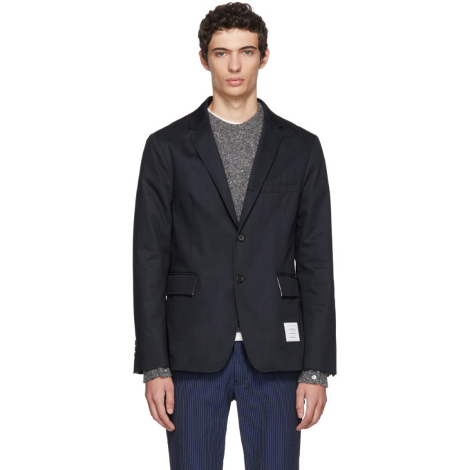 thom browne unconstructed blazer