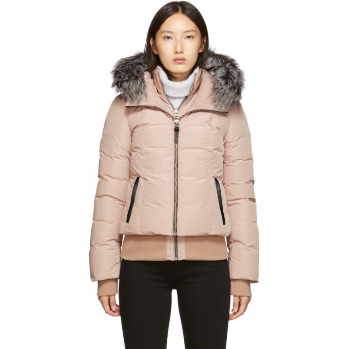 Mackage Pink Romane Down Coat Mackage