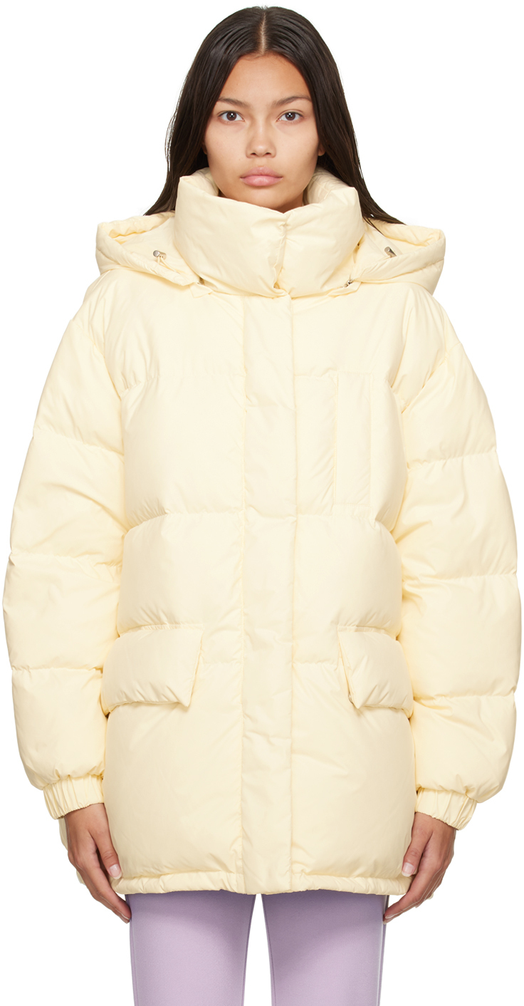 The Frankie Shop Off-White Tignes Puffer Down Jacket