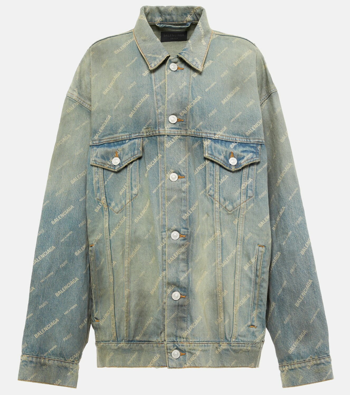 Balenciaga - Logo Denim Jacket Balenciaga