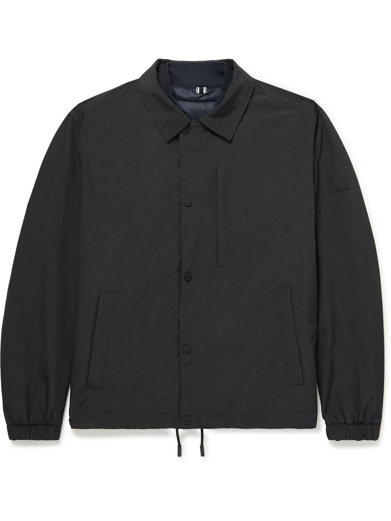 HUGO BOSS - Shell Bomber Jacket - Black Hugo Boss