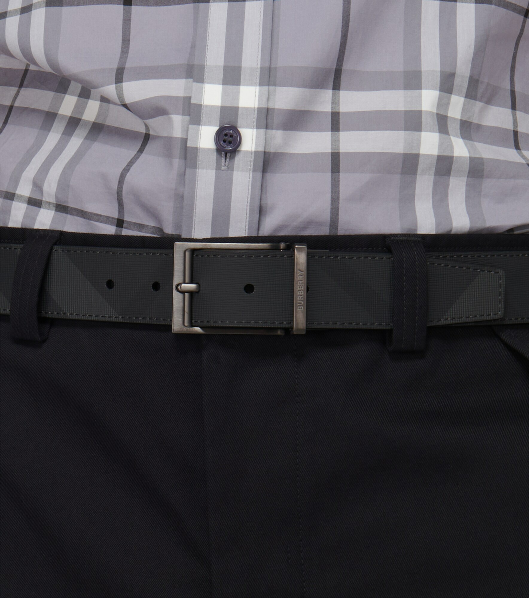 Burberry - Checked belt Burberry