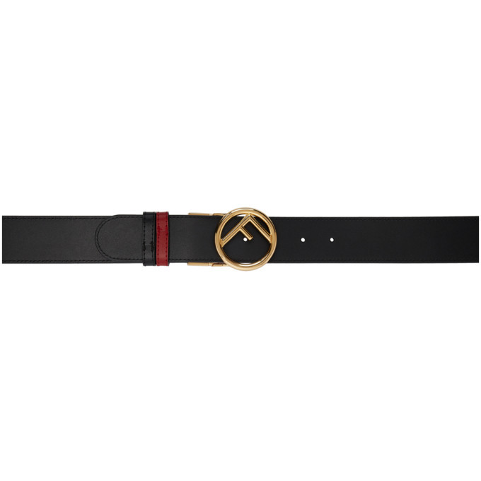 red and black fendi belt