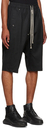 Rick Owens Black Bela Shorts