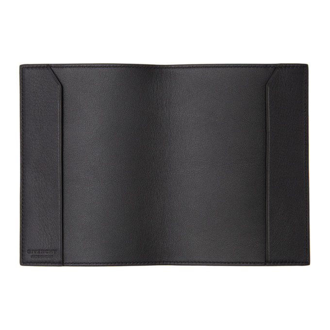 Givenchy Black Logo Passport Holder Givenchy