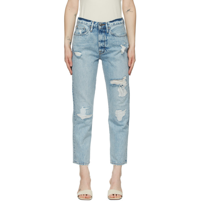 Frame Blue Le Piper Jeans Frame Denim