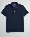 Brooks Brothers Men's Terry Cloth Polo Shirt | Navy