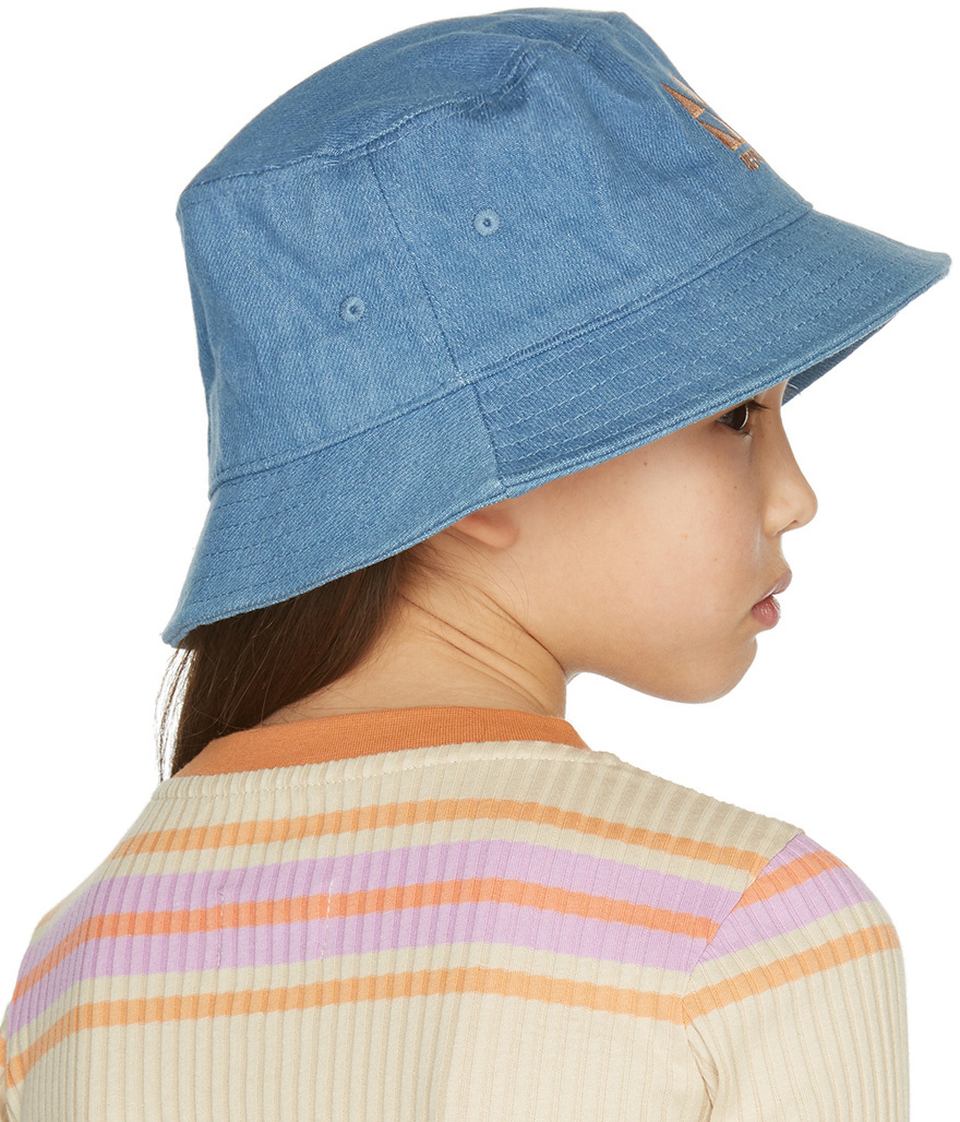Repose AMS Kids Blue Denim Bucket Hat Repose AMS