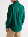 Polo Ralph Lauren - Button-Down Collar Logo-Embroidered Brushed Cotton-Flannel Shirt - Green