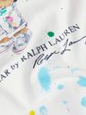 Polo Ralph Lauren - Paint-Splattered Logo-Print Cotton-Jersey T-Shirt - White