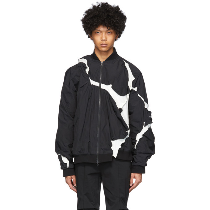 Post Archive Faction PAF Black and White 3.0 Left Jacket Post