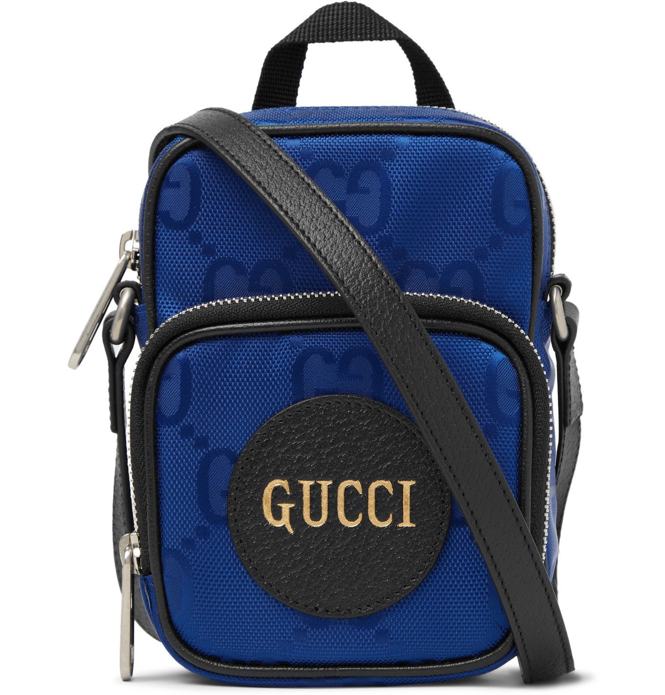 gucci messenger bag blue