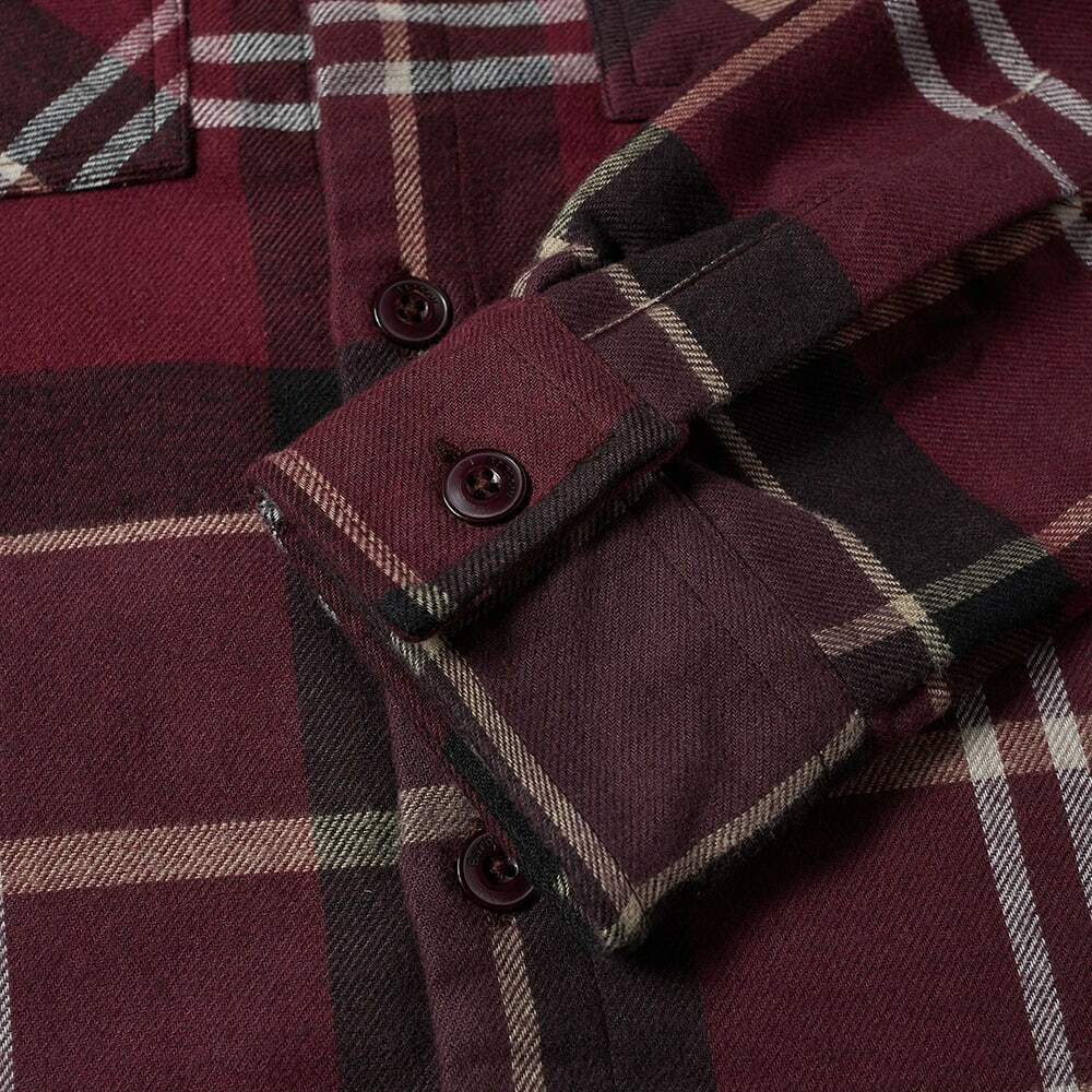 Barbour Men's Cannich Overshirt In Winter Red Tartan Barbour