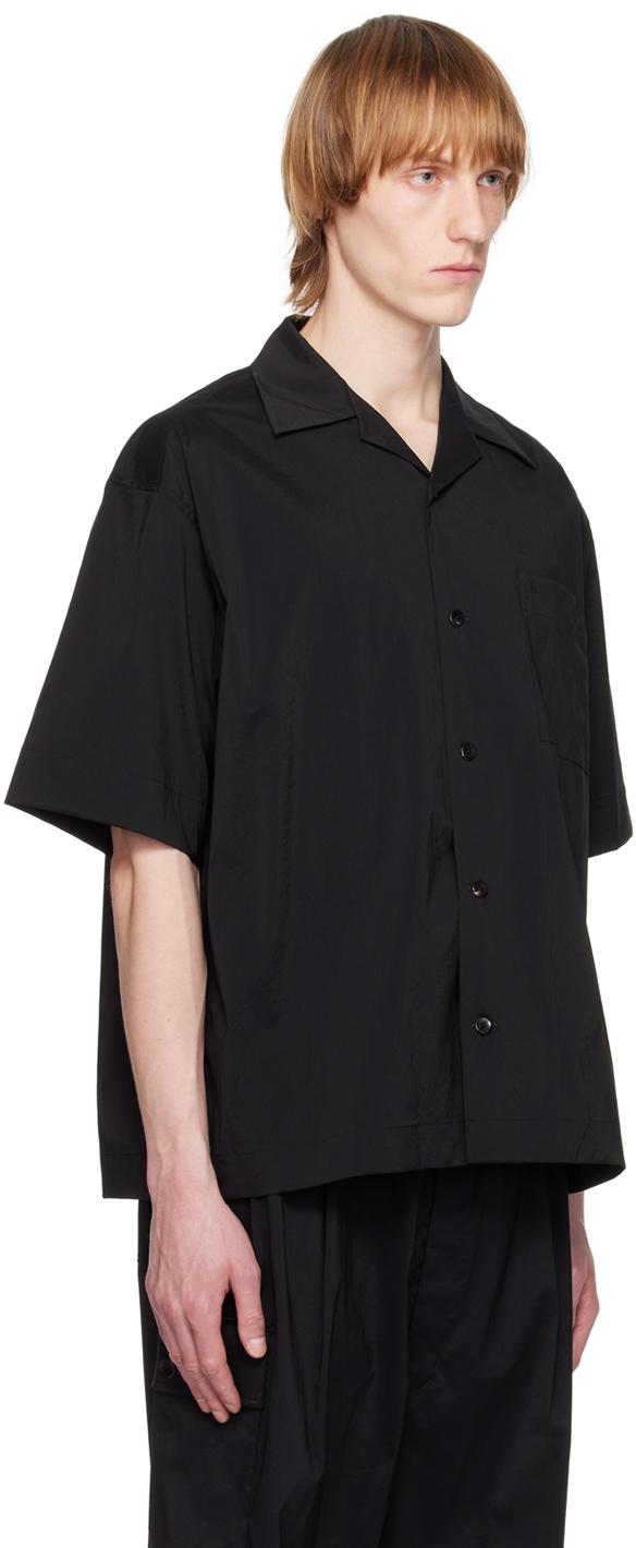 Th products Black Patch Pocket Shirt