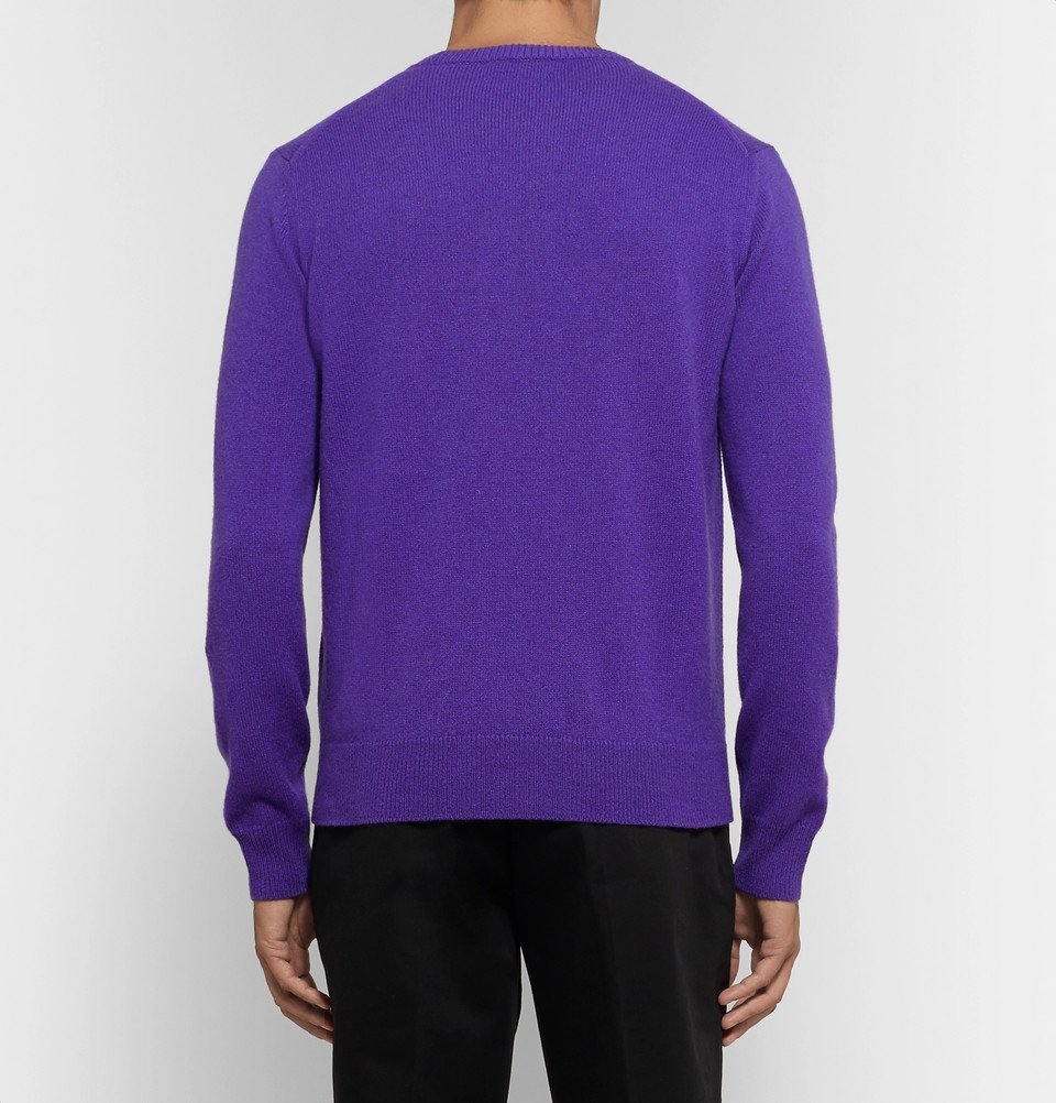 sandro purple sweater