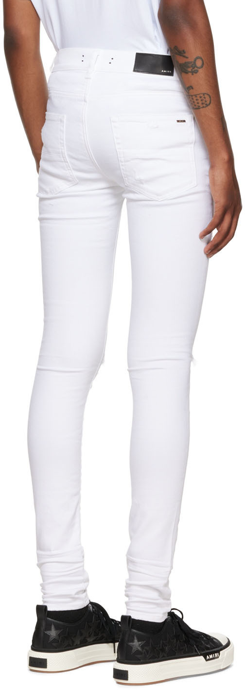AMIRI White MX1 Jeans Amiri