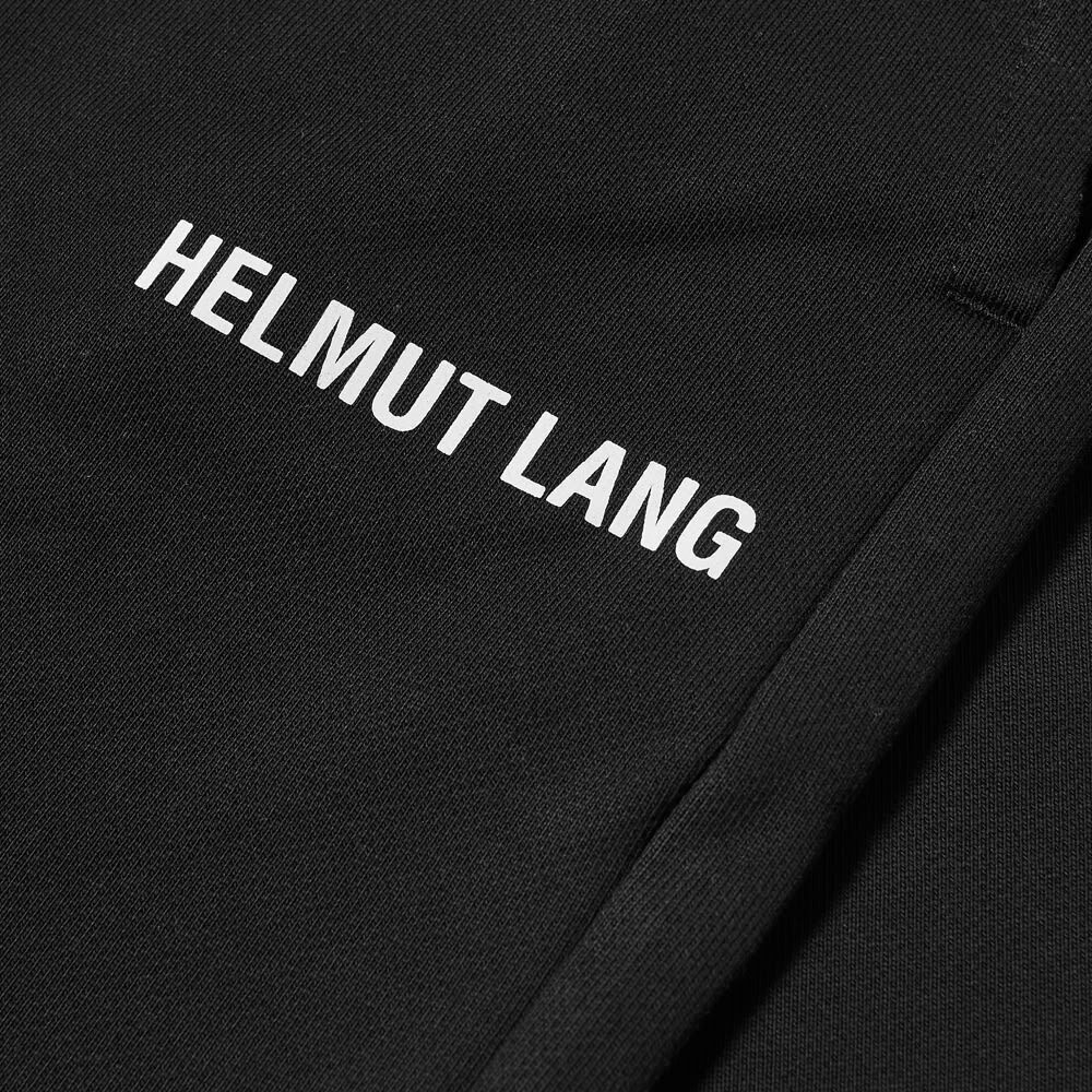 Helmut Lang Men's Core Logo Sweat Short in Black Helmut Lang