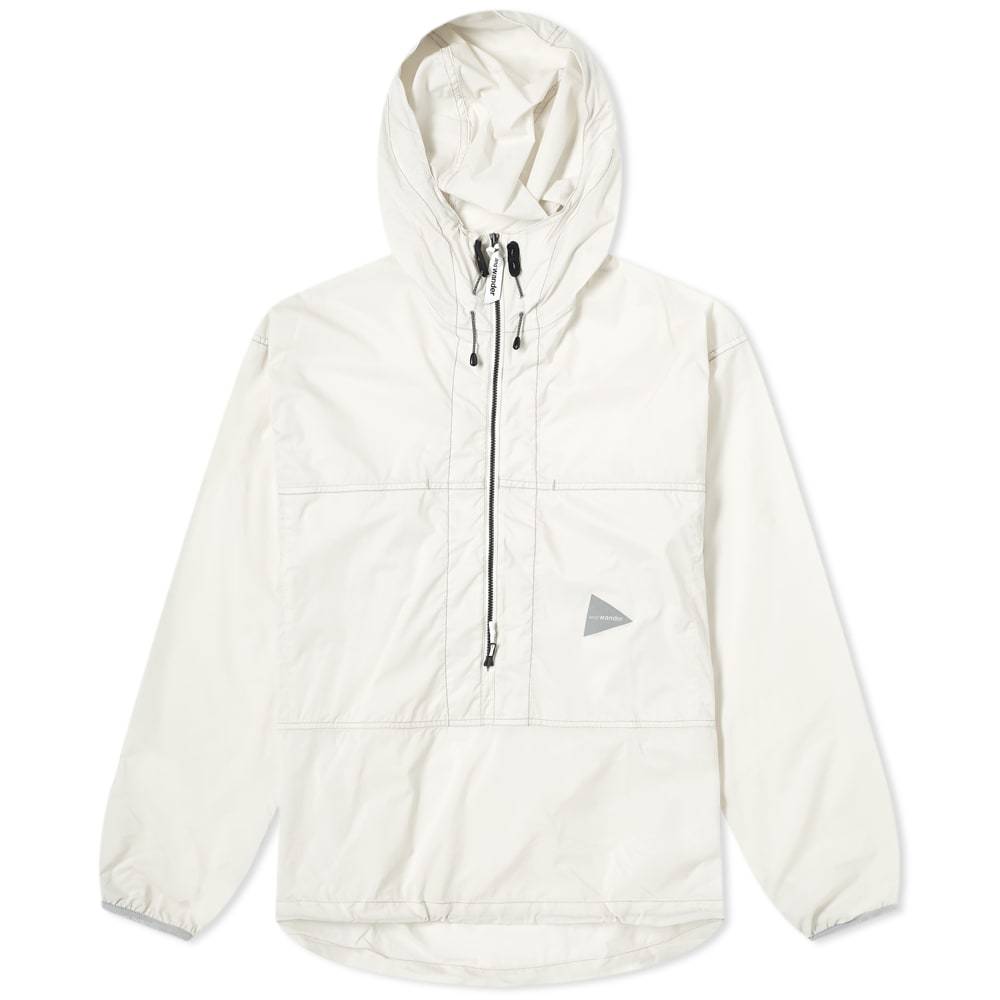 And Wander Pertex Wind Pullover Jacket and Wander