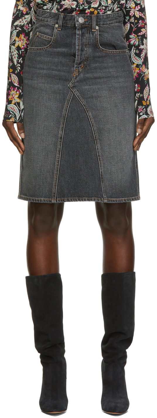 Isabel Marant Etoile Grey Fiali Skirt