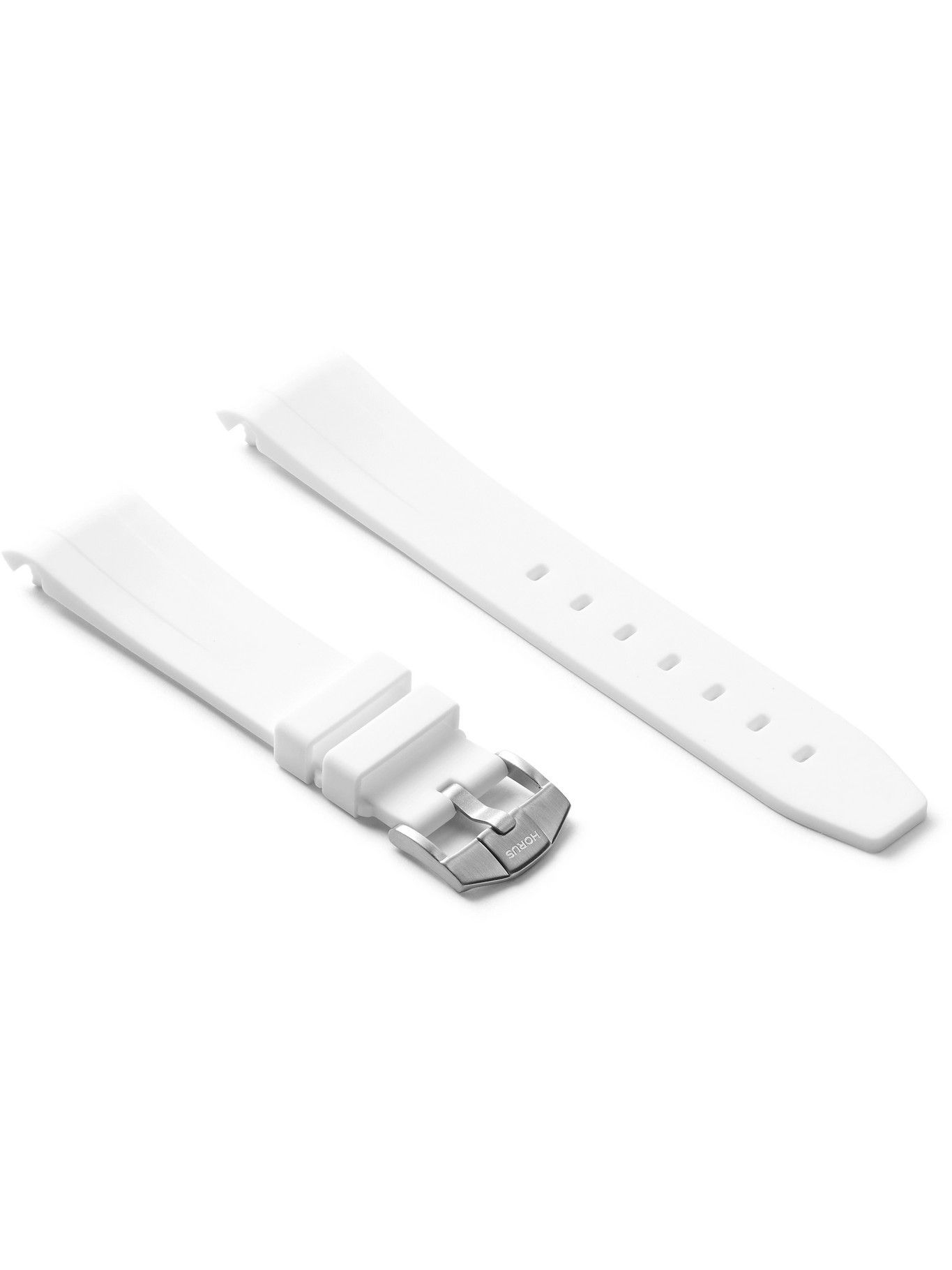 Horus Watch Straps 20mm Rubber Integrated Watch Strap White
