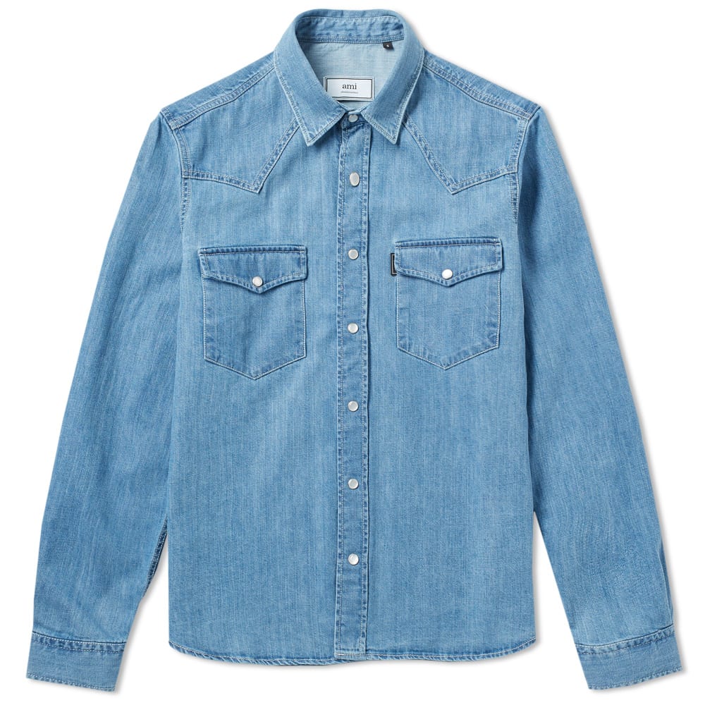 ami denim shirt