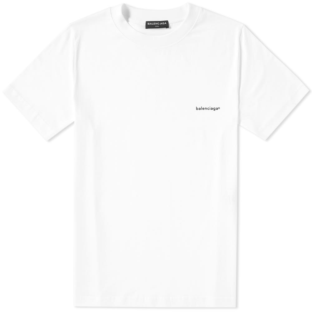 Balenciaga Copywrite Logo Tee Balenciaga