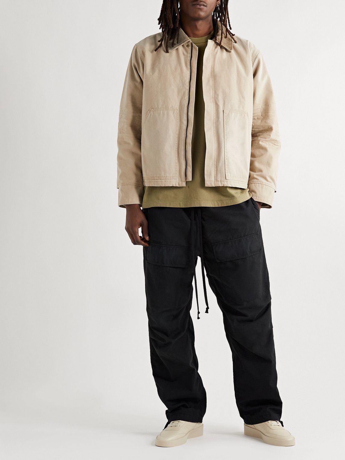 Fear of God - Suede-Trimmed Stone 