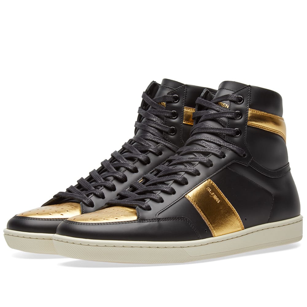 Saint Laurent SL-10 High Sneaker Black Saint Laurent