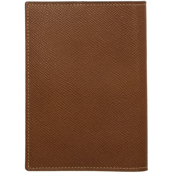 Mark Cross Brown Passport Holder Mark Cross