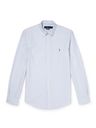 Polo Ralph Lauren - Button-Down Collar Striped Cotton Oxford Shirt - Blue