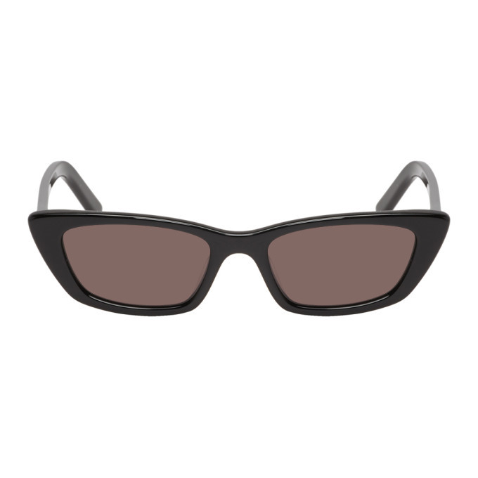 saint laurent narrow cat eye sunglasses