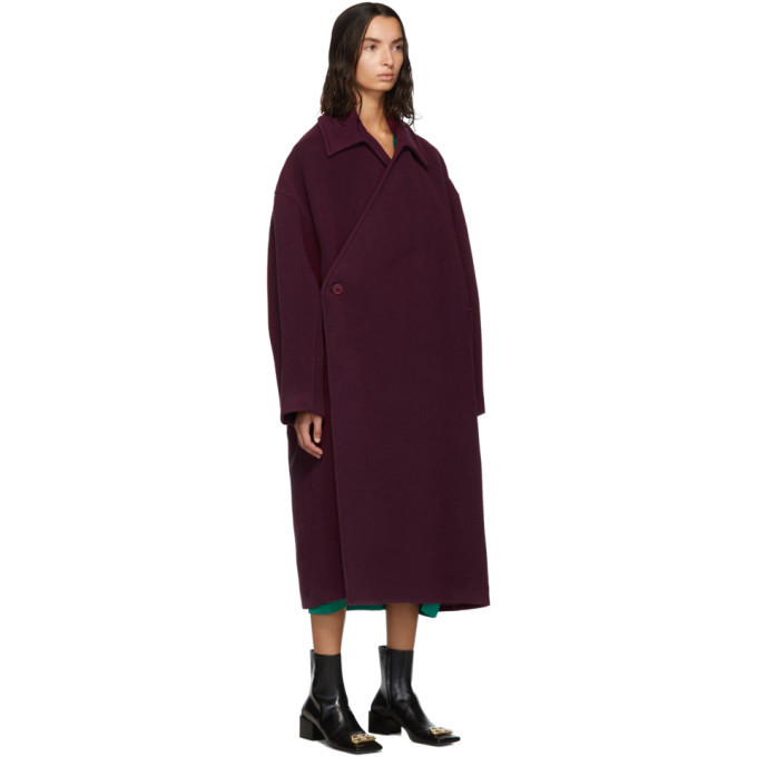 balenciaga camel coat