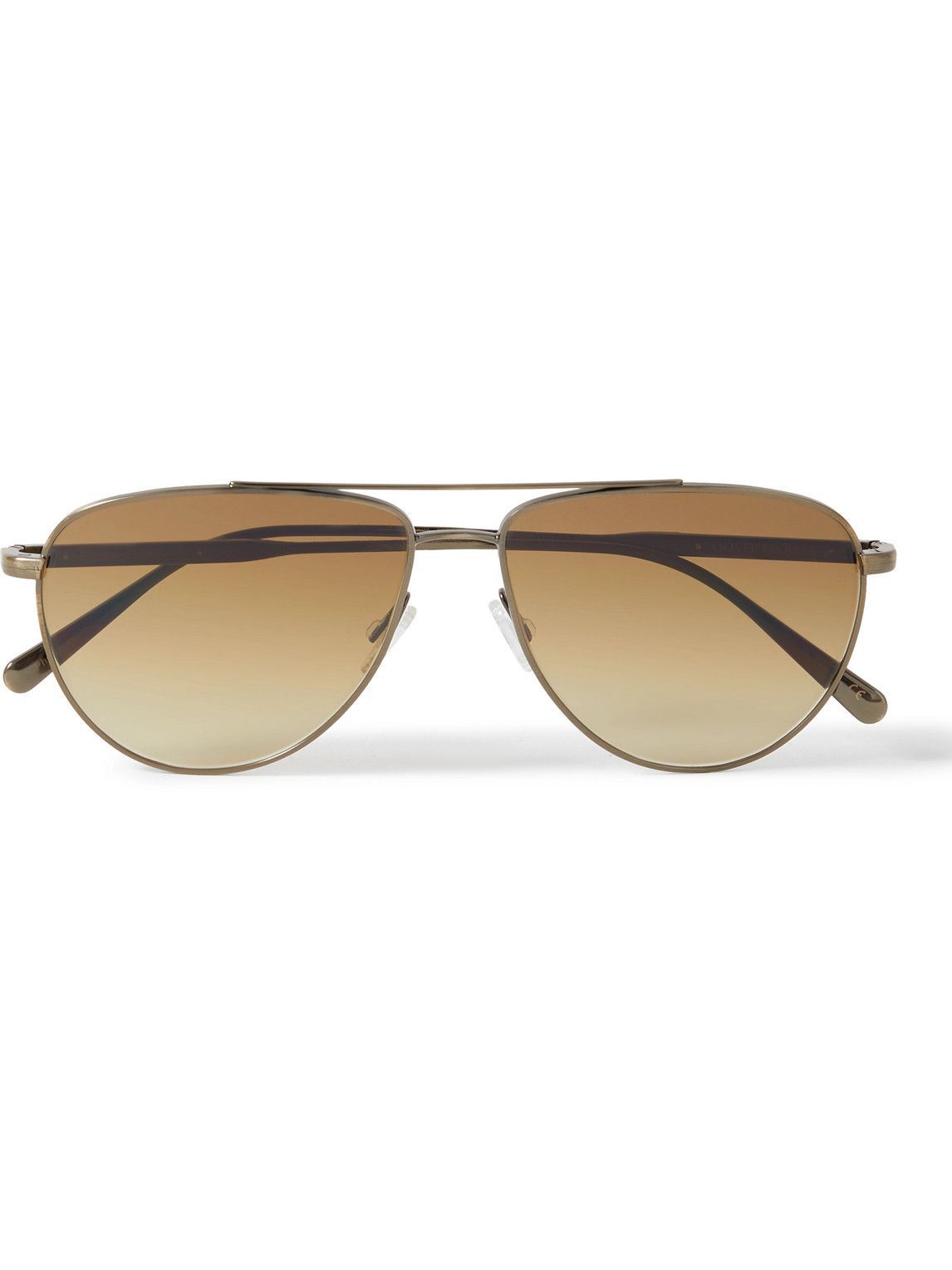 Brunello Cucinelli - Oliver Peoples Aviator-Style Gold-Tone Sunglasses  Brunello Cucinelli