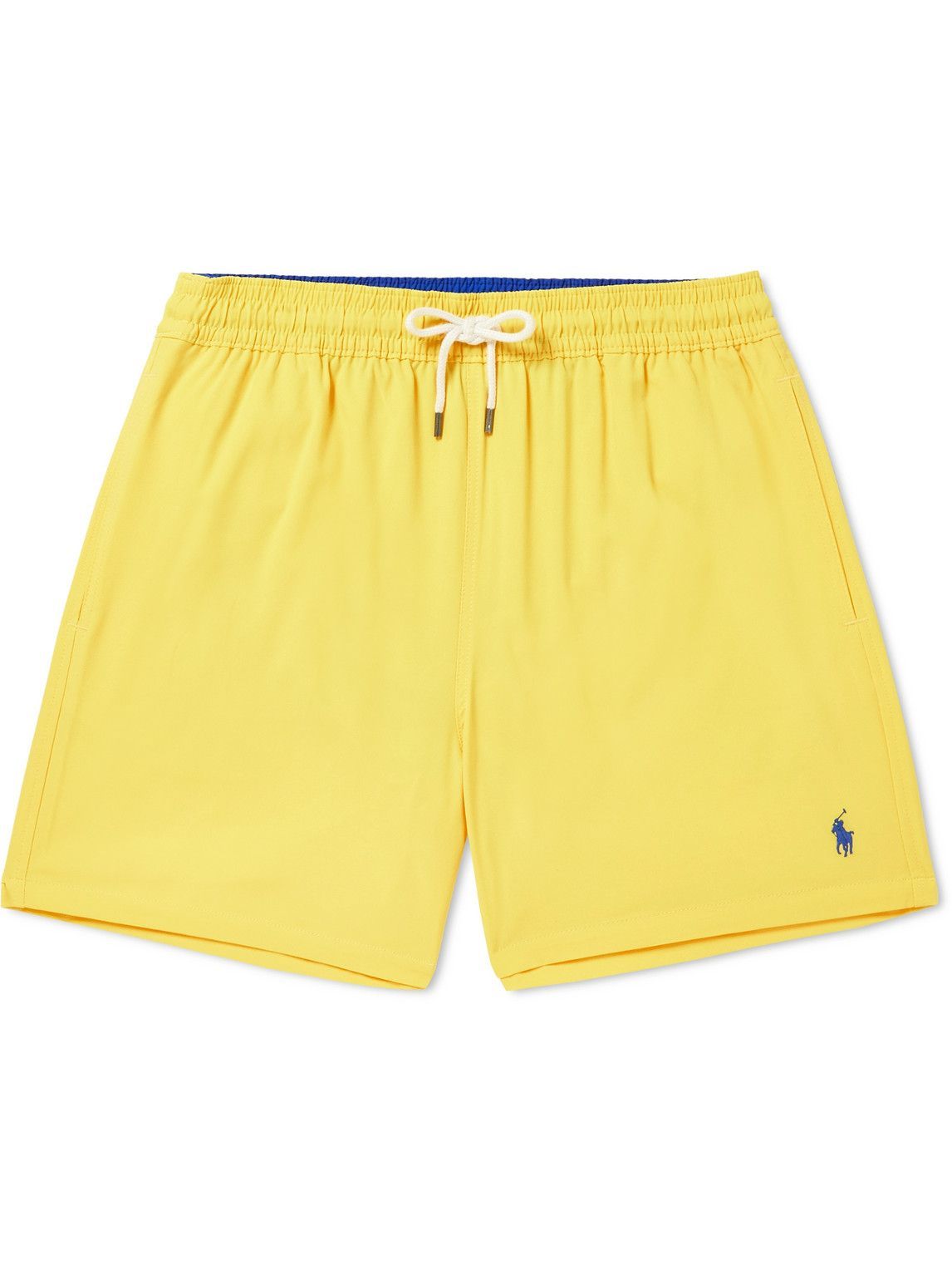 Polo Ralph Lauren - Traveler Mid-Length Recycled Swim Shorts - Yellow