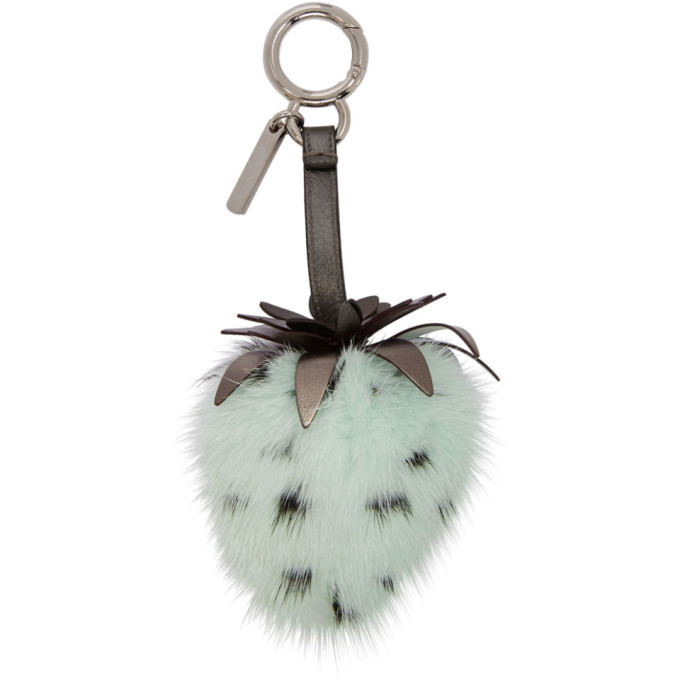 fendi strawberry keychain
