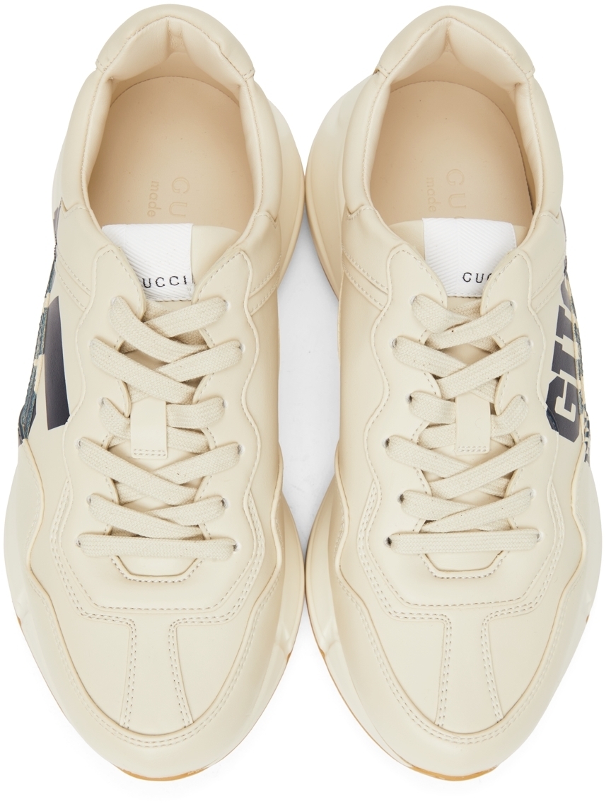 Gucci Beige '25' Evolution Rhyton Sneakers Gucci