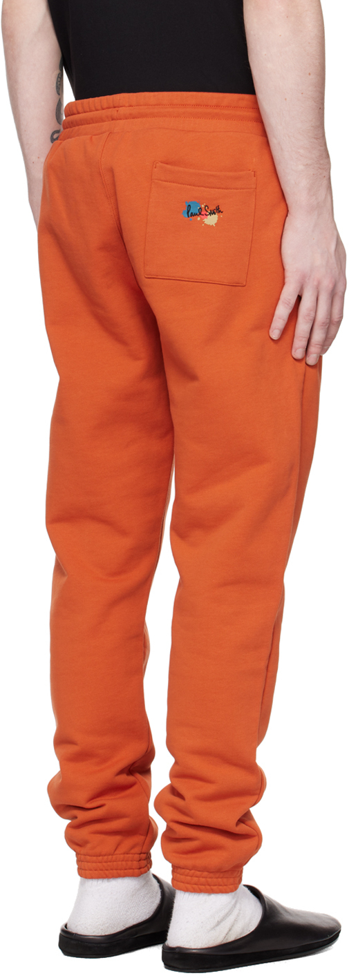 Paul Smith Orange Paint Splatter Lounge Pants Paul Smith