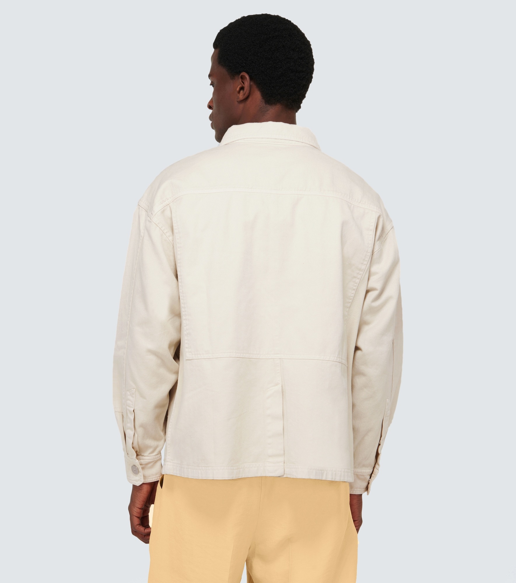 A-Cold-Wall* - Long-sleeved twill overshirt A-Cold-Wall*