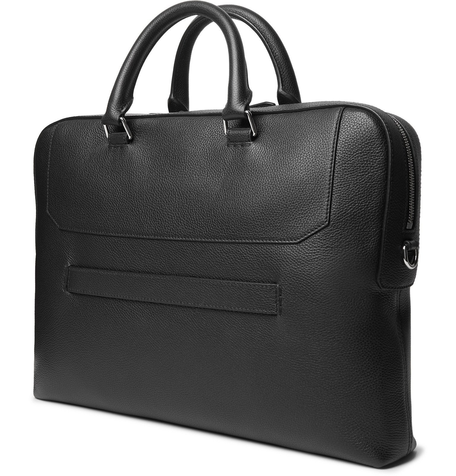 Dunhill - Belgrave Full-Grain Leather Briefcase - Black Dunhill