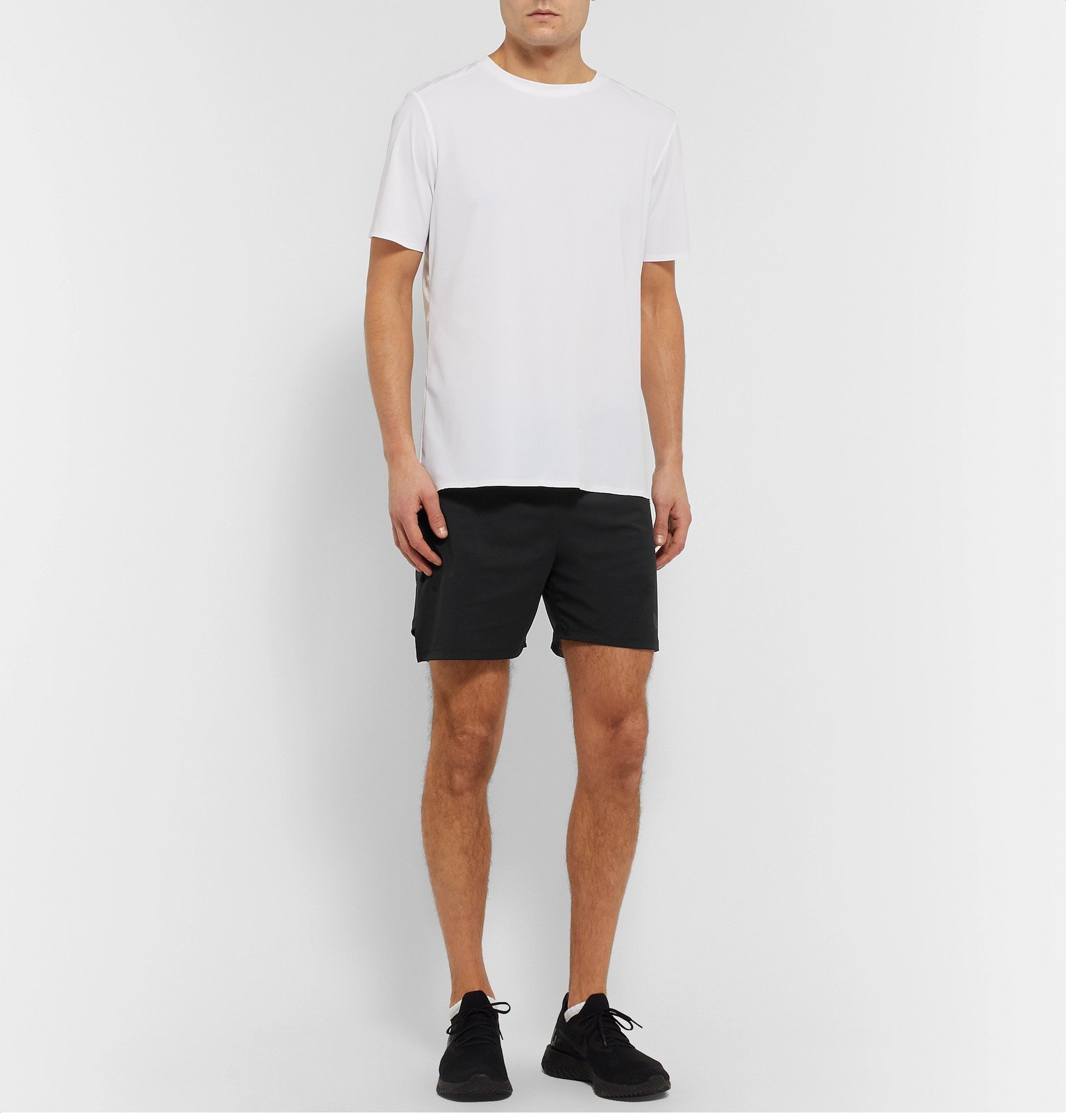 CASTORE - Bowden Stretch-Shell Running Shorts - Black CASTORE