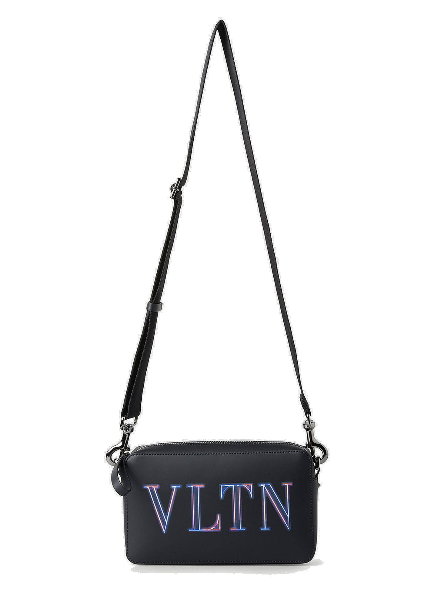 Photo: Neon VLTN Crossbody Bag in Black