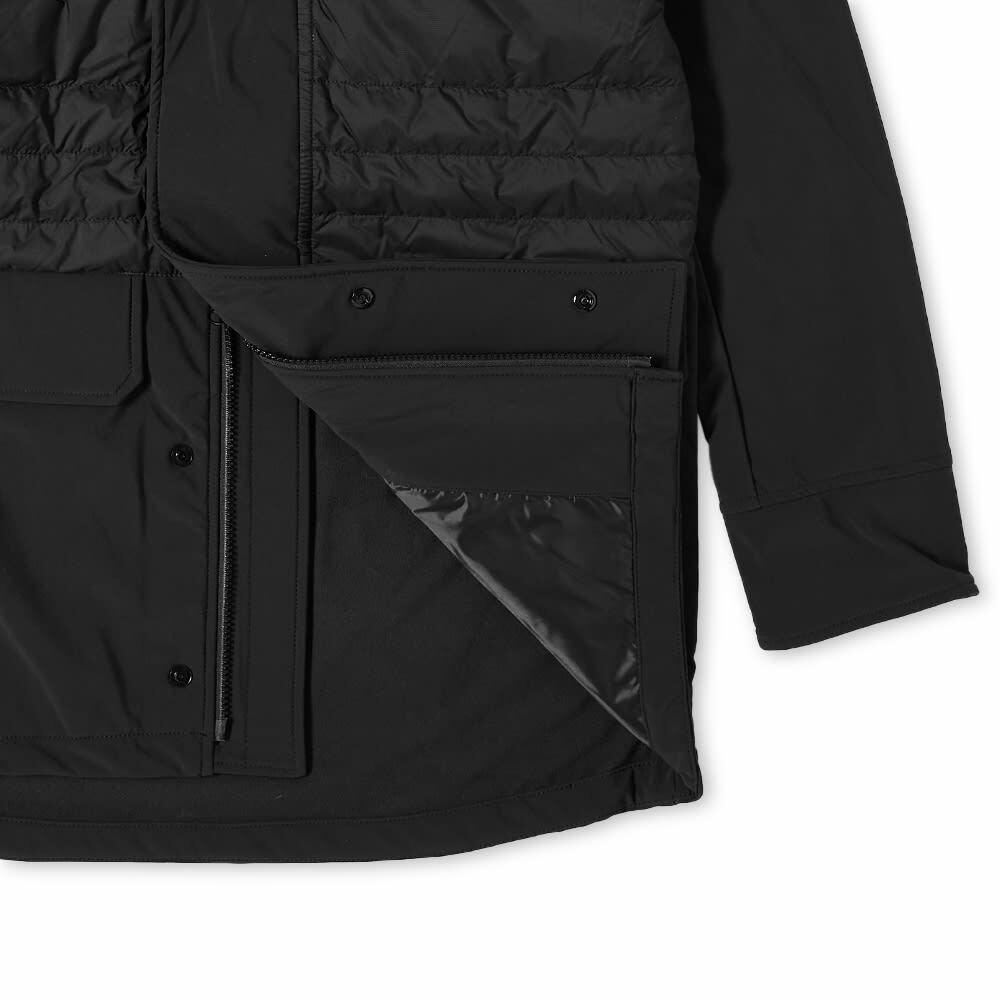 Canada Goose Men's Breton Coat in Black Canada Goose