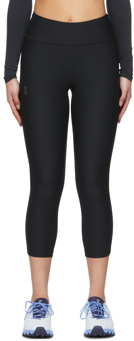 On Black Active Leggings On