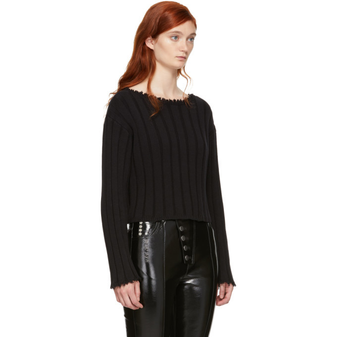 alexander wang off shoulder sweater