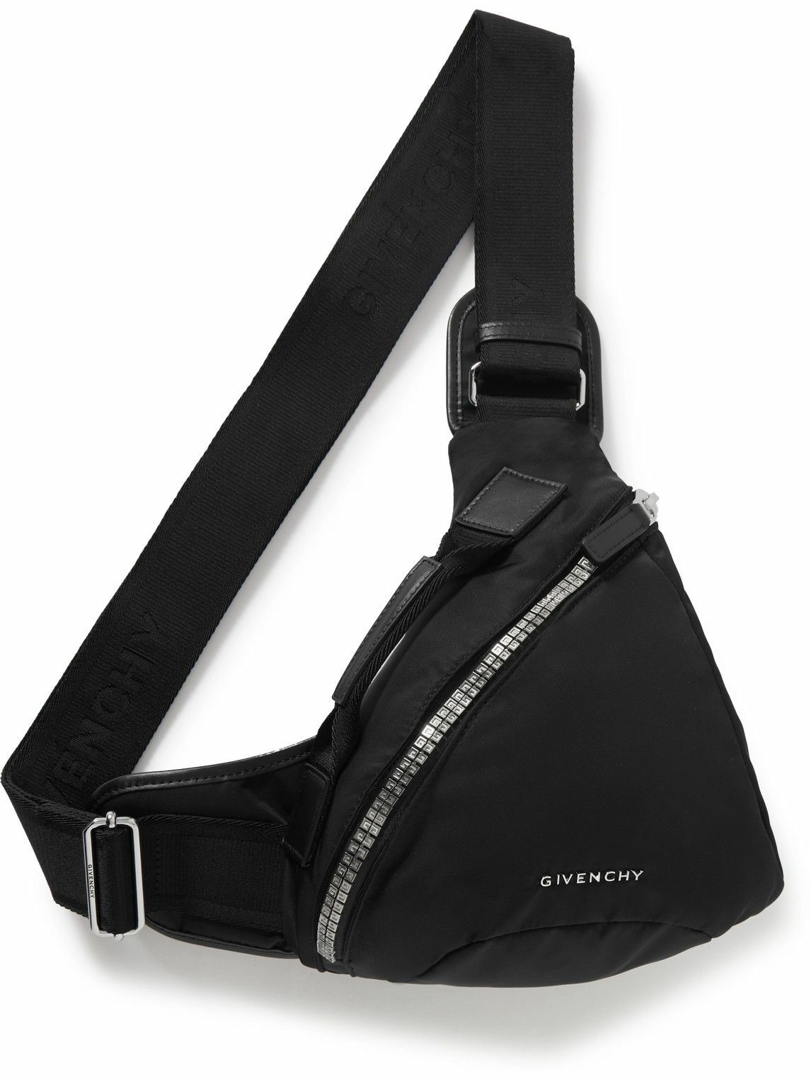 Givenchy GZip LeatherTrimmed Nylon Belt Bag Givenchy