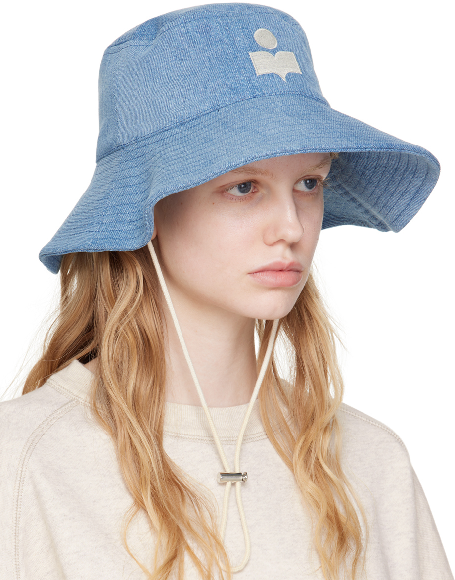 Isabel Marant Blue Delta Bucket Hat Isabel Marant