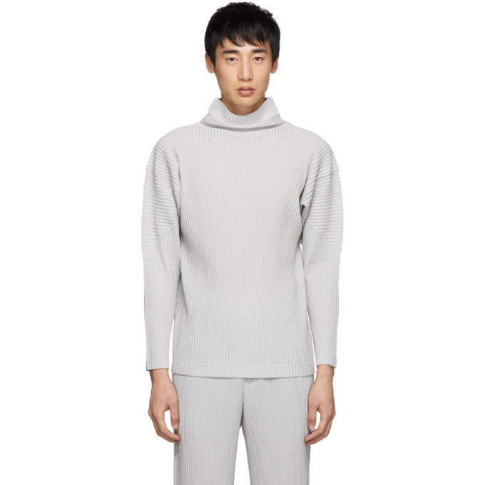 homme plisse turtleneck