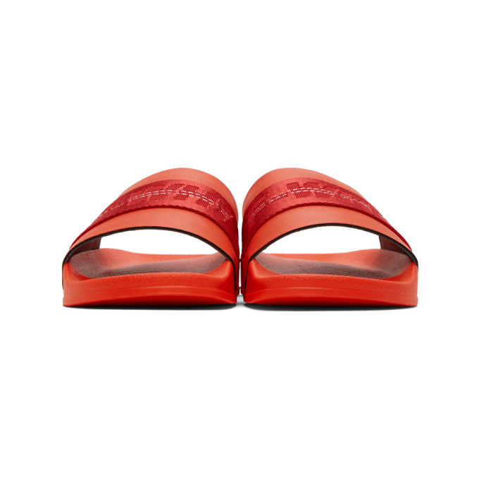 off white slides red