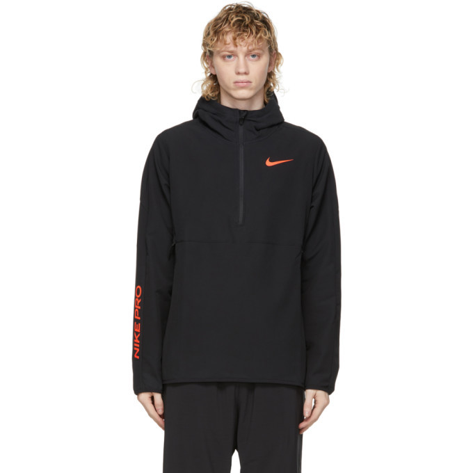 nike pro hooded jacket